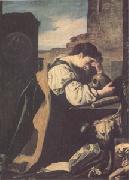 Domenico  Feti Melancholy or the Penitent Magdalen (mk05) oil painting